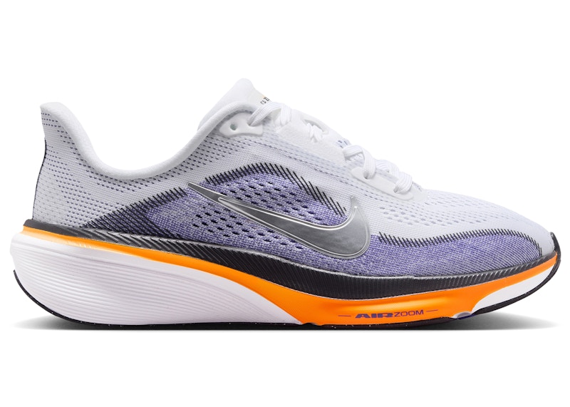 Nike Air Zoom Pegasus 42 Sneakers in White/Lapis/Total Orange