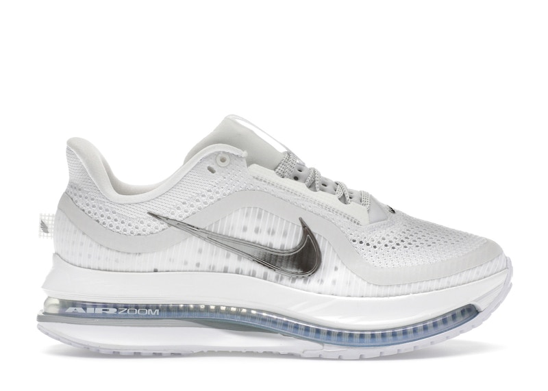 Pre-owned Nike Air Zoom Pegasus Premium (women's) Sneakers In White/metallic Silver In Multi