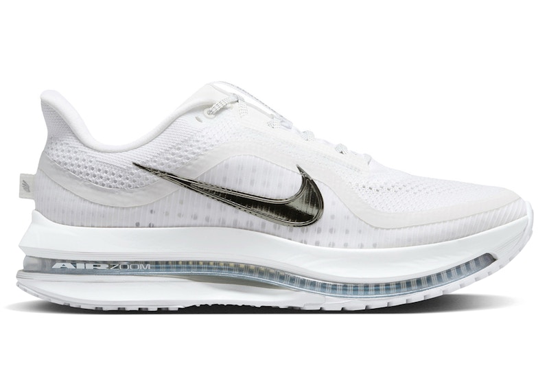 Pre-owned Nike Air Zoom Pegasus Premium (women's) Sneakers In White/metallic Silver