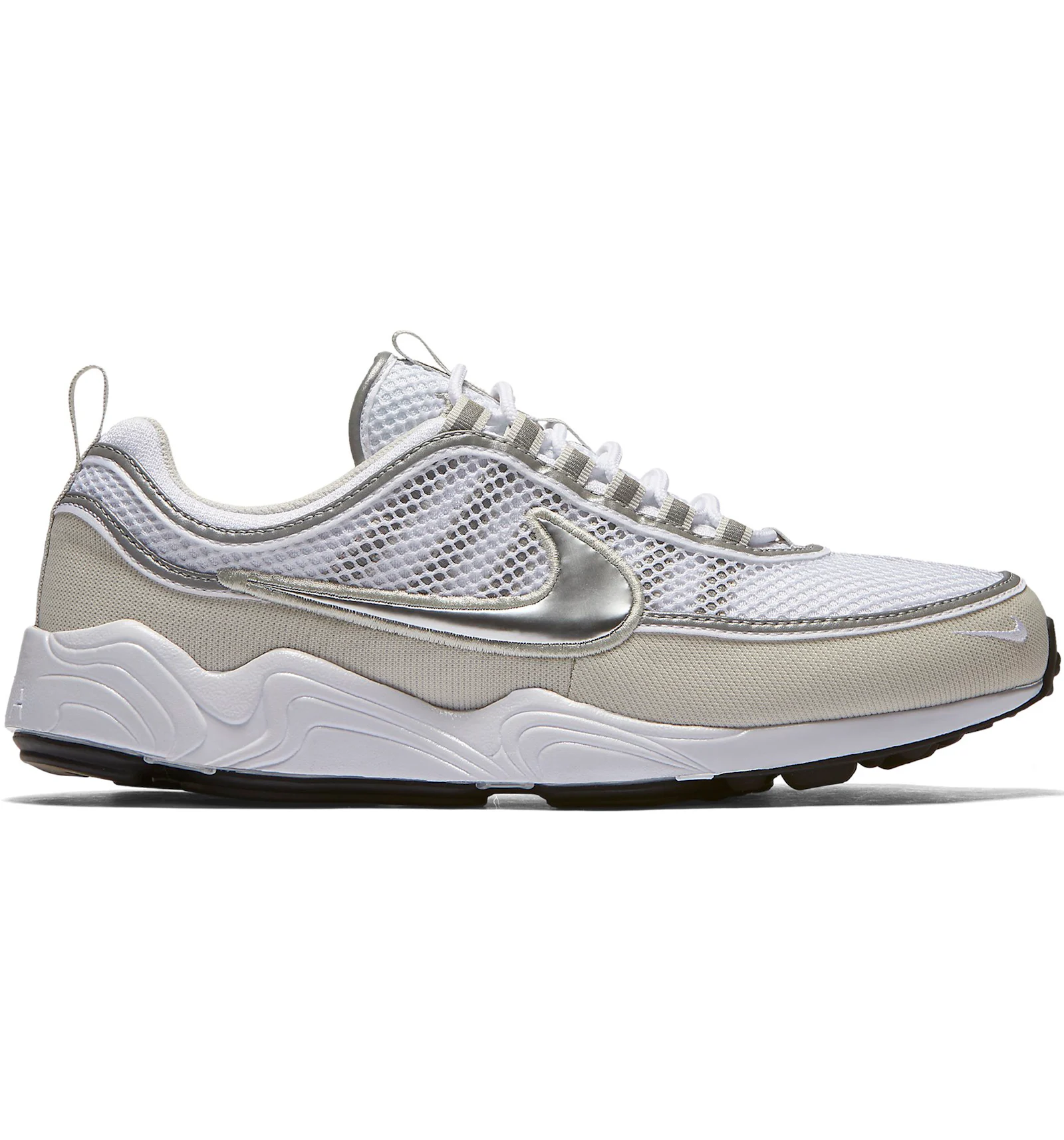 Nike sportswear air zoom top spiridon '16 white/metallic silver-armory