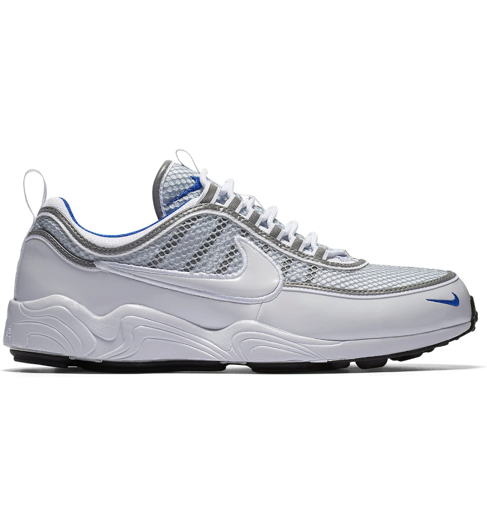 Nike air zoom top spiridon 16 white/orange/black/metallic silver