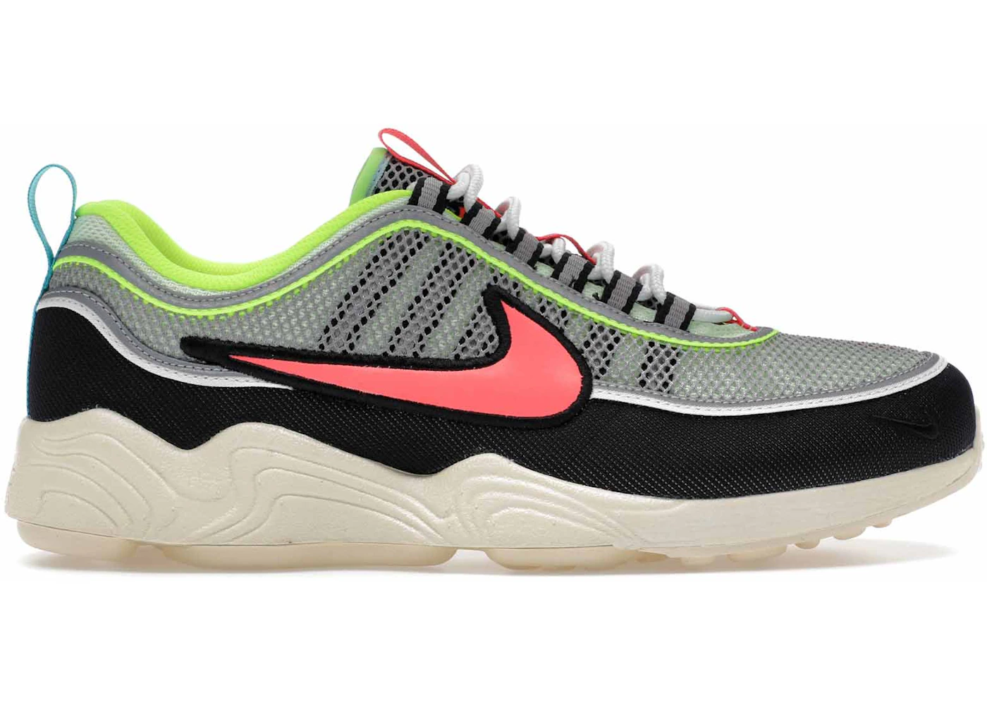 Nike Air Zoom Spiridon Barely Volt Hot Punch Men's II1237-701 US