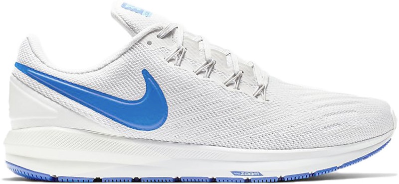 Nike zoom structure 22 on sale white