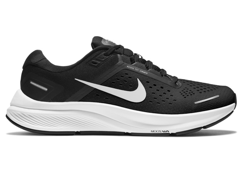 Nike Air Zoom Structure 23 Black White (Women's) - CZ6721-001 - US