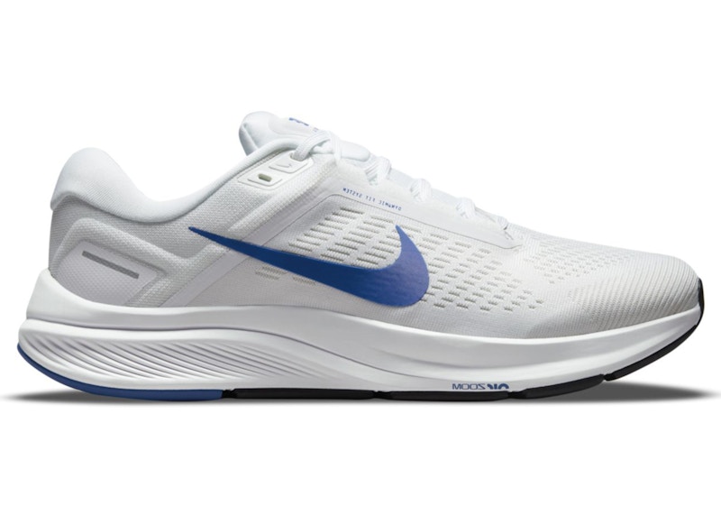 Nike Air Zoom Structure 24 White Hyper Royal Men s DA8535 100 US