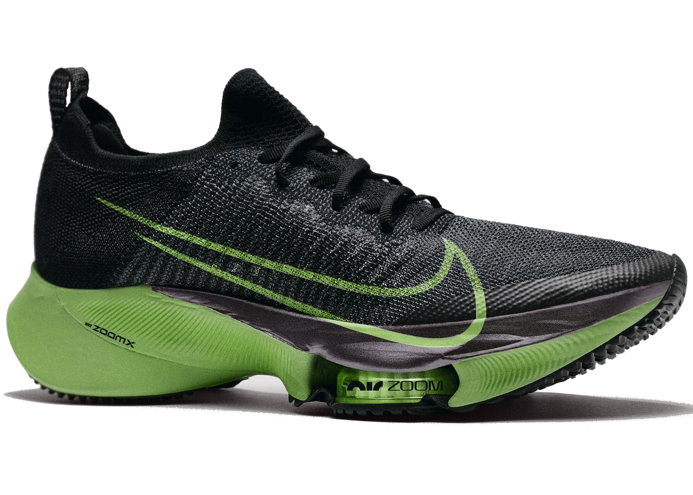 roble Omitir tuyo Nike Air Zoom Tempo Next% Flyknit Black Electric Green - - ES