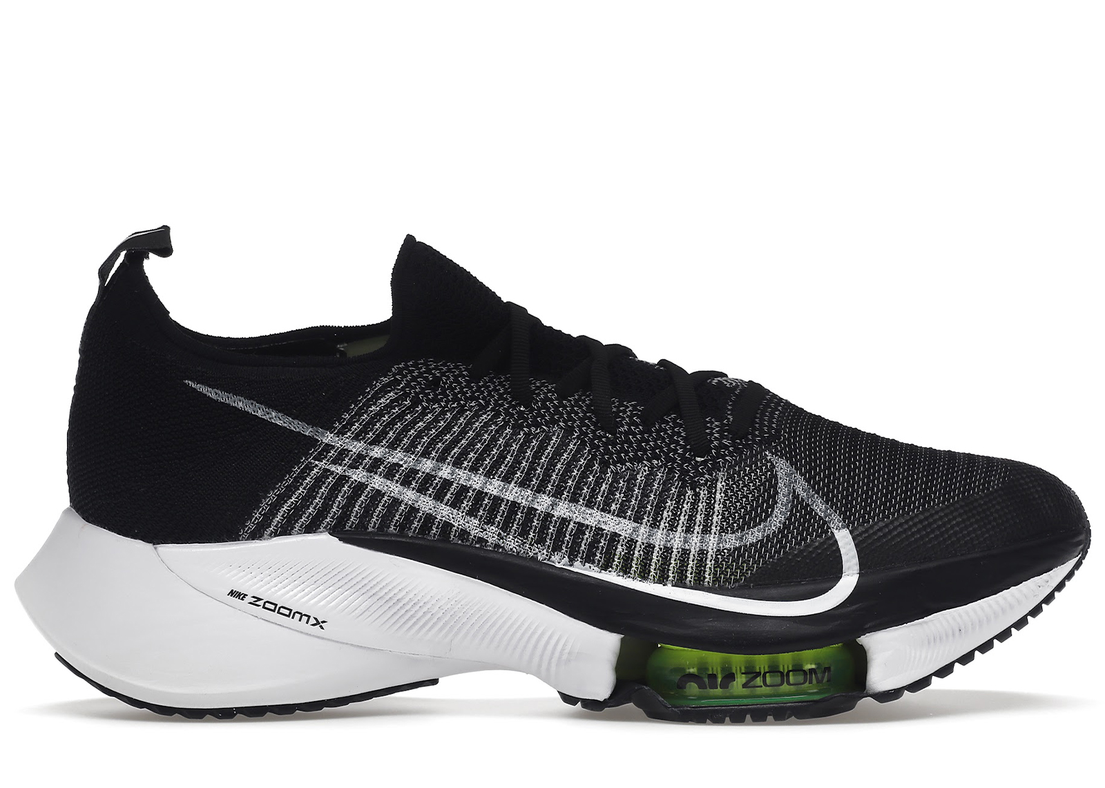 Nike Air Zoom Tempo Next% Flyknit Black White Men's - CI9923-001 - US