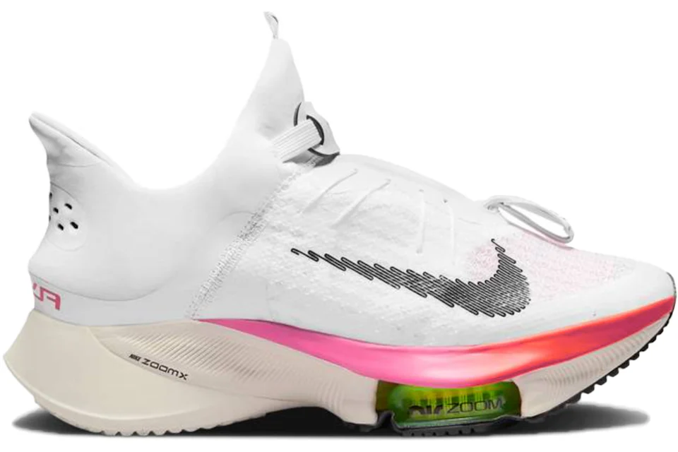 Nike Air Zoom Tempo Next% FlyEase White Pink Blast (Women's) - DJ5449-100 - US