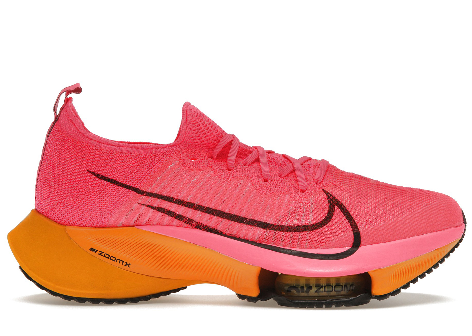 Nike Air Zoom Tempo Next% Flyknit Hyper Pink Laser Orange メンズ ...
