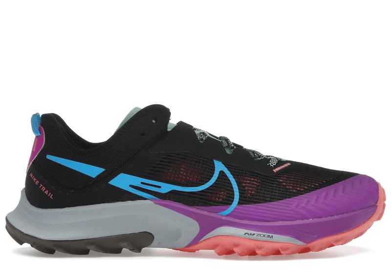 Nike Zoom Aéreo Terra Kiger 8 Negro Láser Azul Vivid Violeta