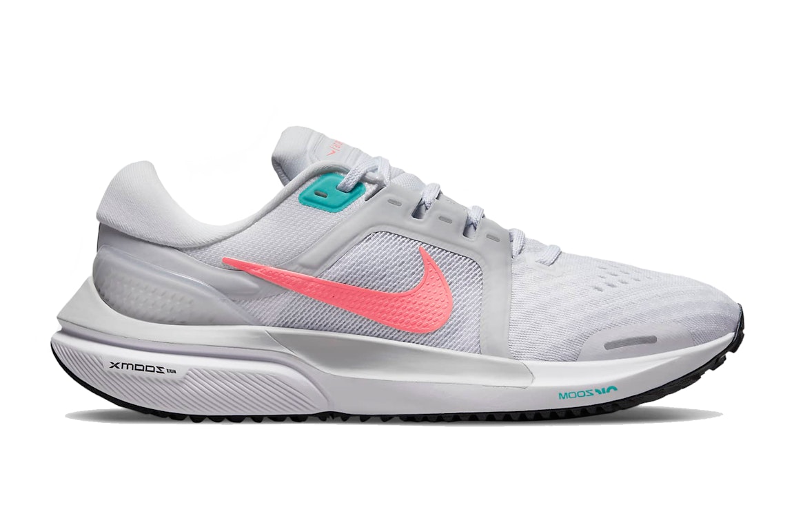 Pre-owned Nike Air Zoom Vomero 16 White Lava Glow (women's) In White/pure Platinum/dynamic Turquoise