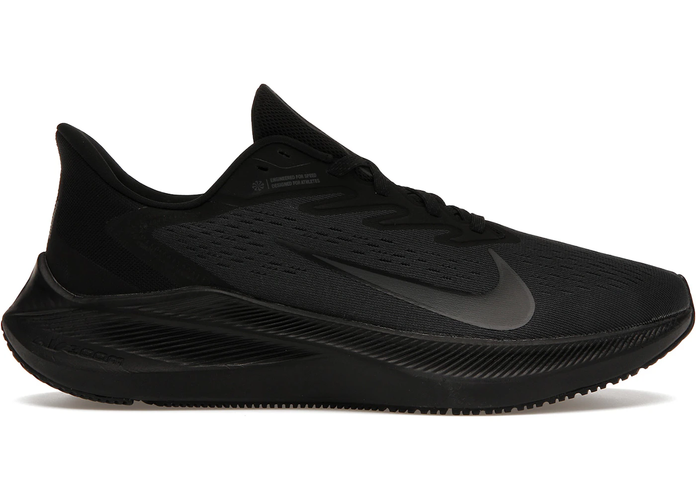 Nike Air Zoom Winflo 7 Black Anthracite Men's - CJ0291-001 - US