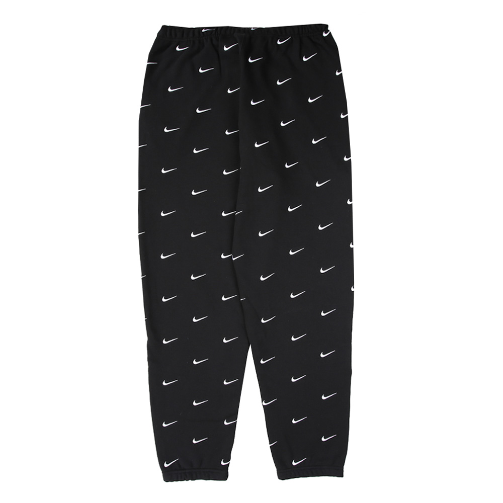 Nike All Over Swoosh Logo Pants Black 