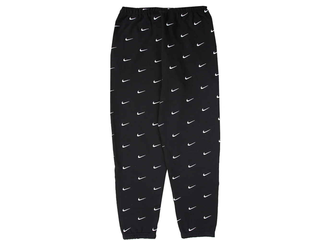 Nike All Over Swoosh Logo Pants Black - FW19 - US