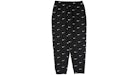 Nike All Over Swoosh Logo Pants Black