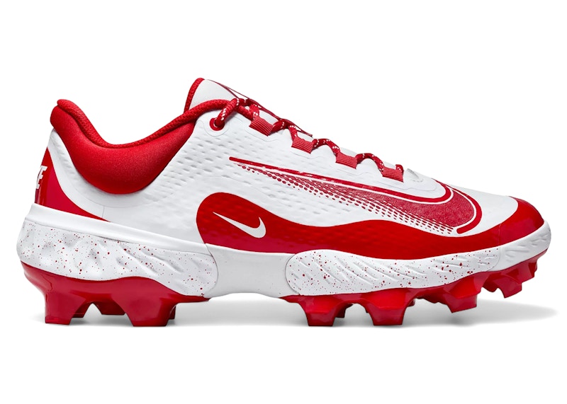 Nike Alpha Huarache Elite 4 Low MCS White Pure Platinum