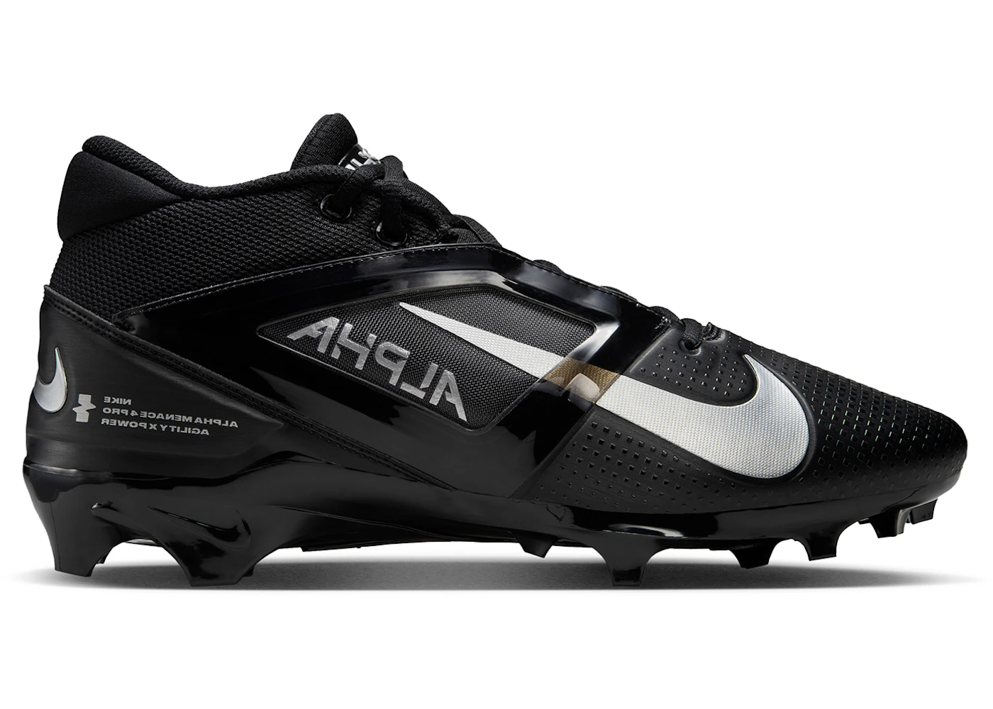 Nike Alpha Menace 4 Varsity Scarpe Da Football - Bianco/Marina Notte - Foto 1