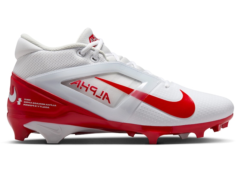 Nike Alpha Menace 4 Pro White University Red - FD7037-102