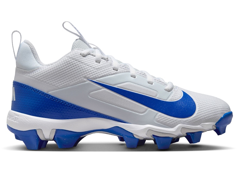 Pre-owned Nike Alpha Menace 4 Shark Sneakers In White/hyper Royal/photon Dust