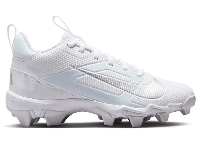 Pre-owned Nike Alpha Menace 4 Shark Sneakers In White/metallic Silver