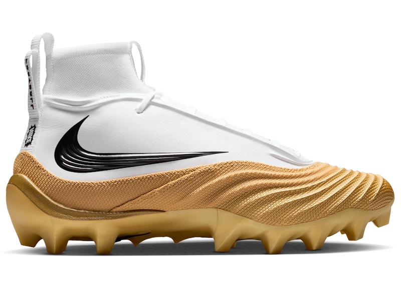 Nike Alpha Menace 5 Pro White Metallic Gold Black