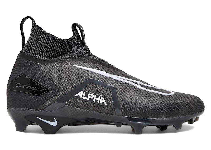 スパイク NIKE ALPHA MENACE ELITE BLACK 27.5 Nike Alpha Menace Elite TD Black Silver for Sale