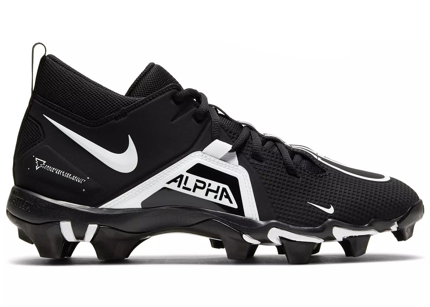 Nike Alpha Menace Pro 3 Black White Men's - CT6649-001 - US