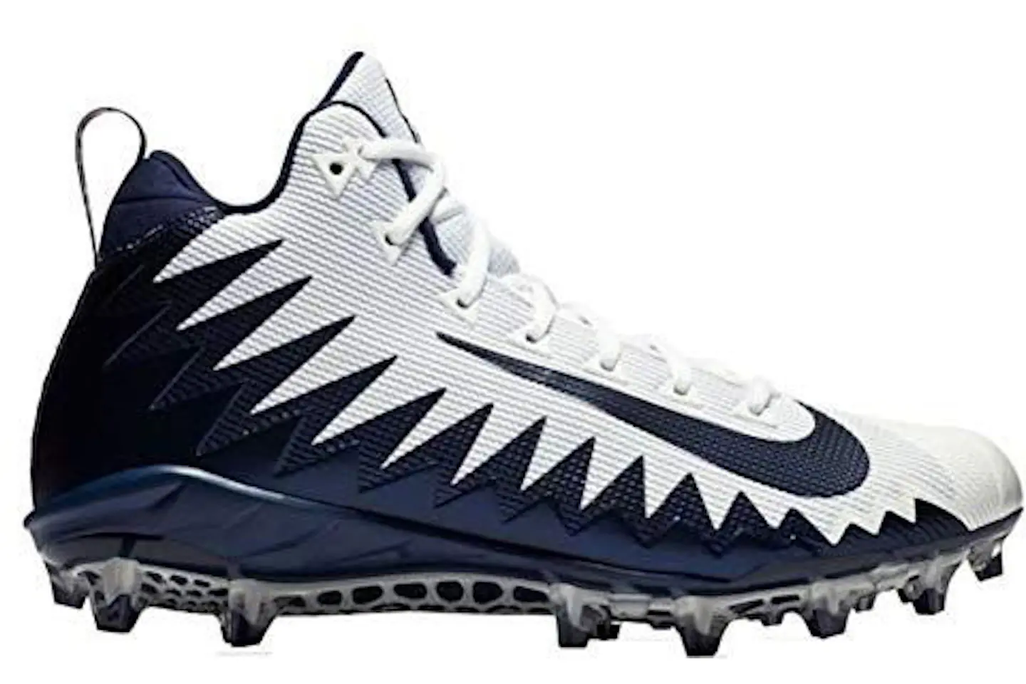 Nike Alpha Menace Pro Mid White Navy Men's - 871451-155 - US