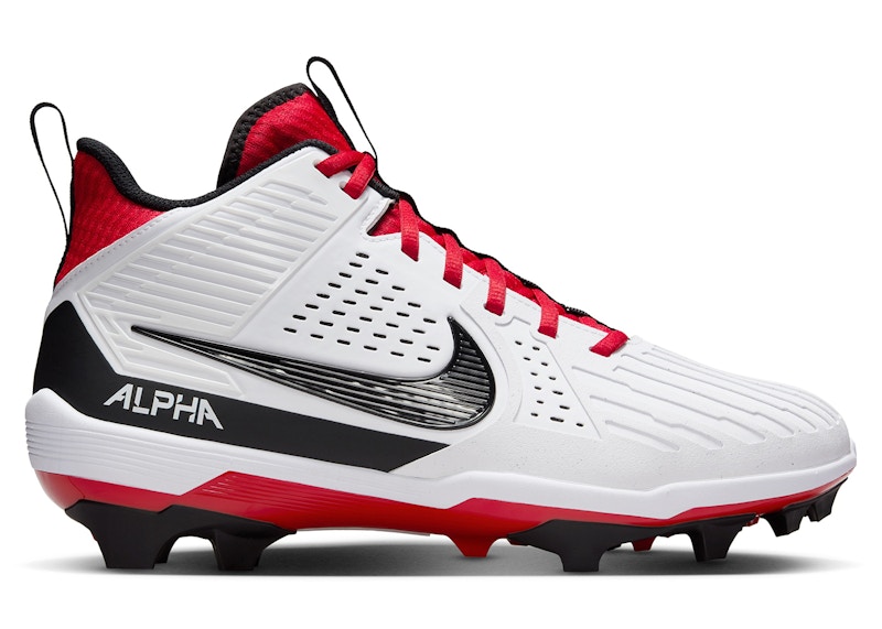 Nike Alpha Menace Strong White University Red Dark Smoke Nike Alpha Menace Strong White University Red Dark Smoke
