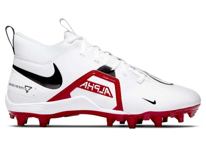 Nike alpha cleats clearance red