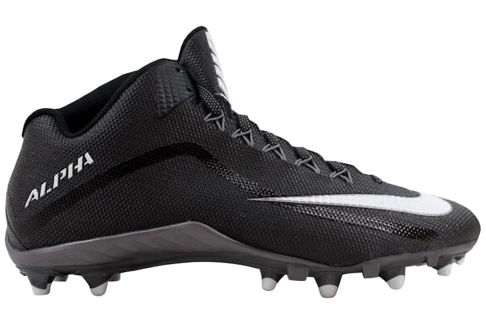 Nike Alpha Pro 2 3/4 TD Black/White-Metallic Dark Grey Men's - 719927-010 - US