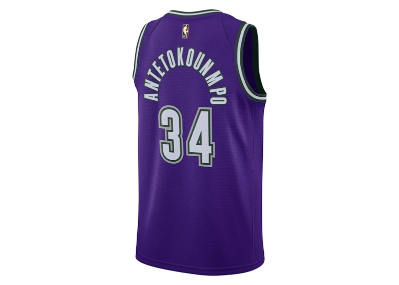 Milwaukee bucks 2024 purple jersey