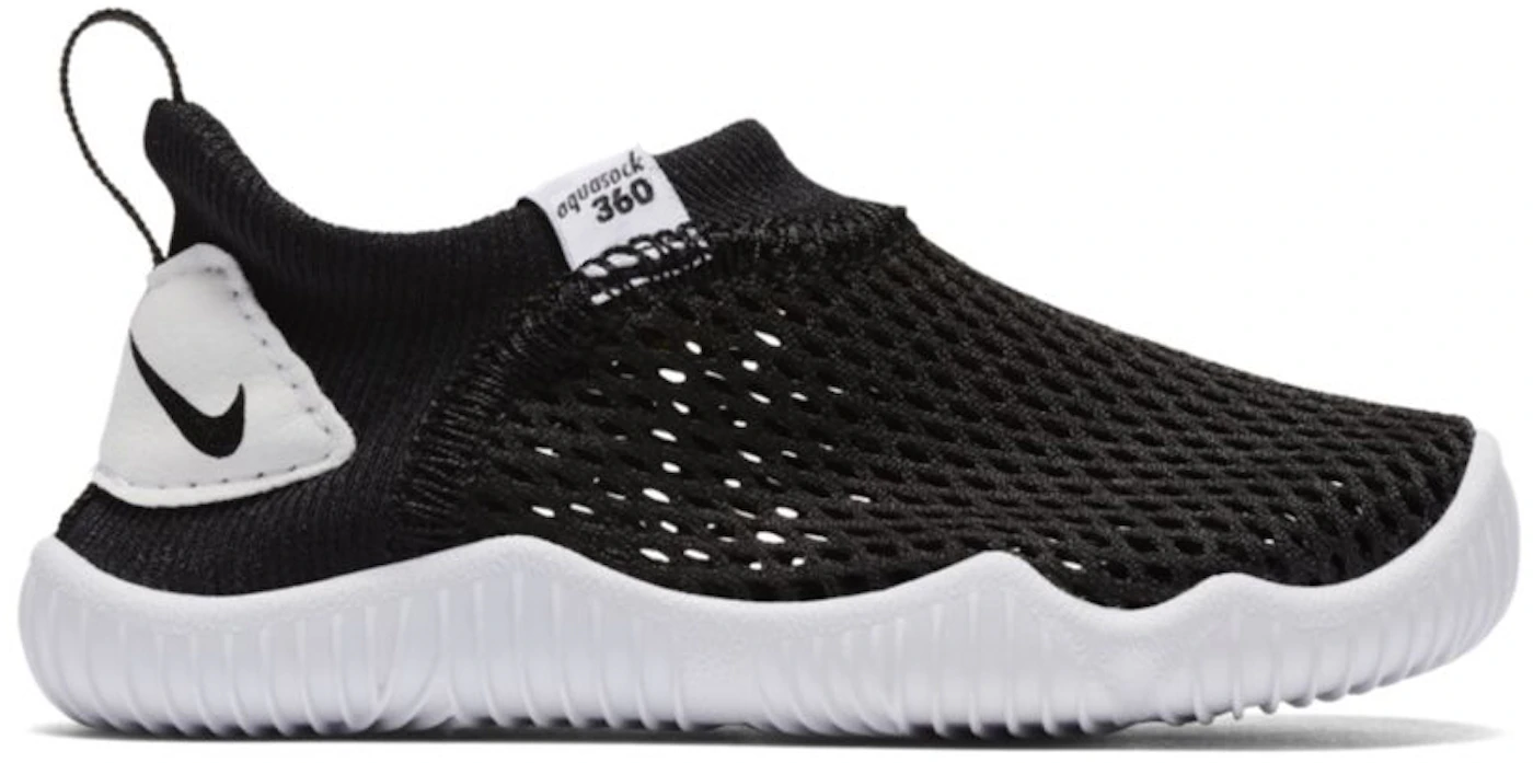 Nike Aqua Sock 360 Black White (TD) Toddler - 943759-003 - US
