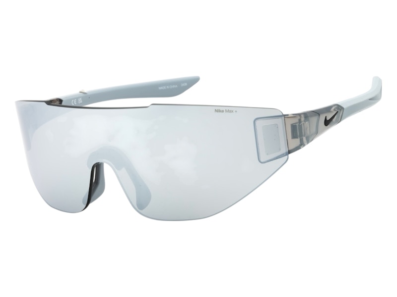 Nike Athena Edge Shield Sunglasses Wolf Grey Chrome Mirror