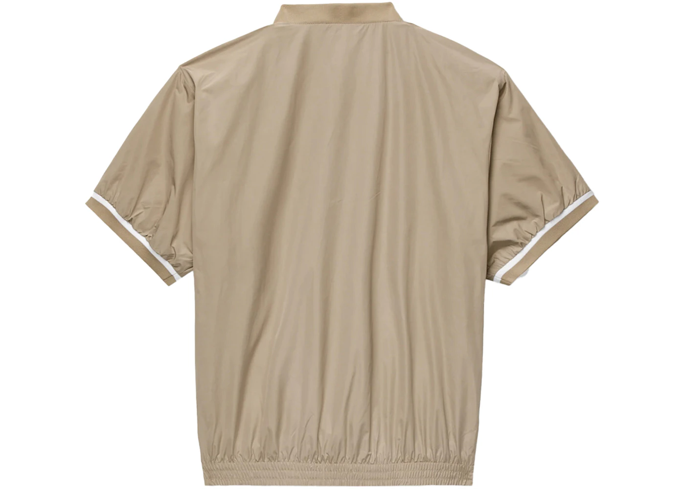 Nike Authentics Short Sleeve Basketball Warm Up Shirt Brown Men's - SS24 - US