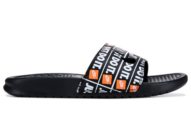 Nike Benassi JDI Black Orange - 631261-016