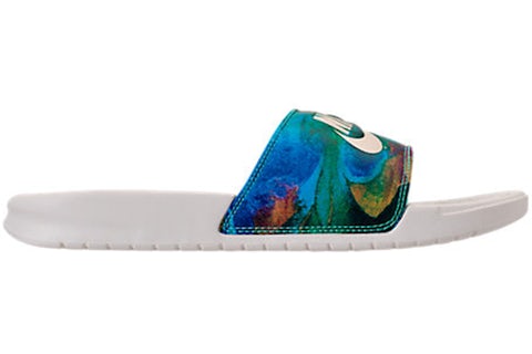 Nike Benassi JDI Print Sail Mineral Men s 631261 101 US
