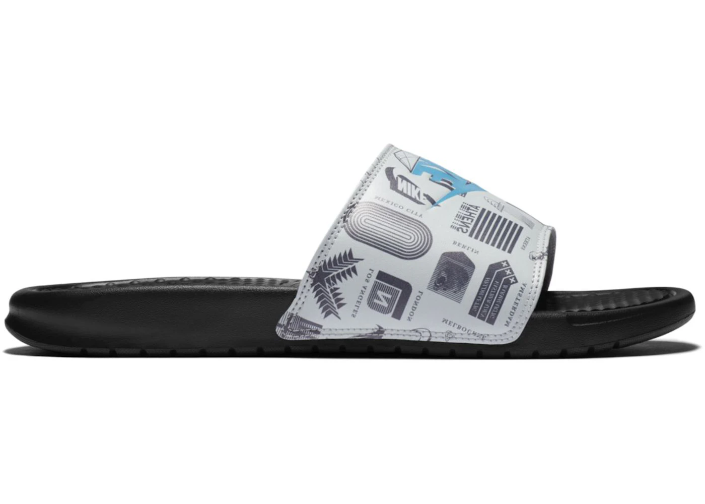 Nike Benassi JDI Summit White Men's - 631261-041 - US