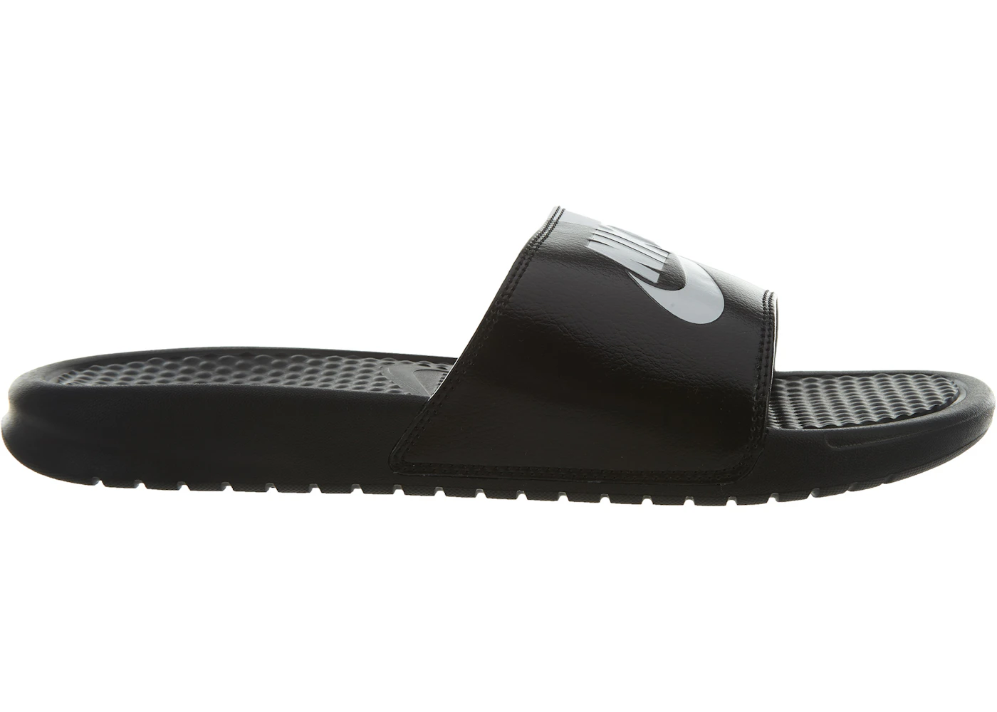 Nike Benassi Jdi Black Pure Platinum-Black Men's - 343880-015 - US
