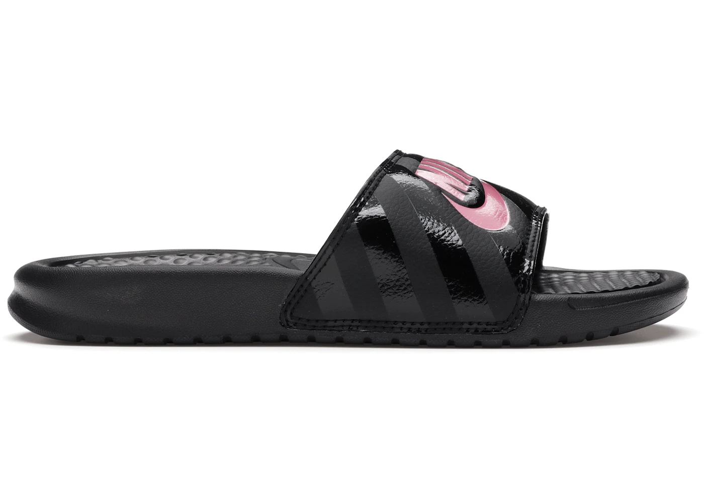 Nike Benassi Jdi Black Vivid Pink-Black (W) - 343881-061 - US