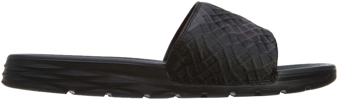 Ooze Nikke hage Nike Benassi Solarsoft Slide 2 Black Anthracite Men's - 705474-091 - US