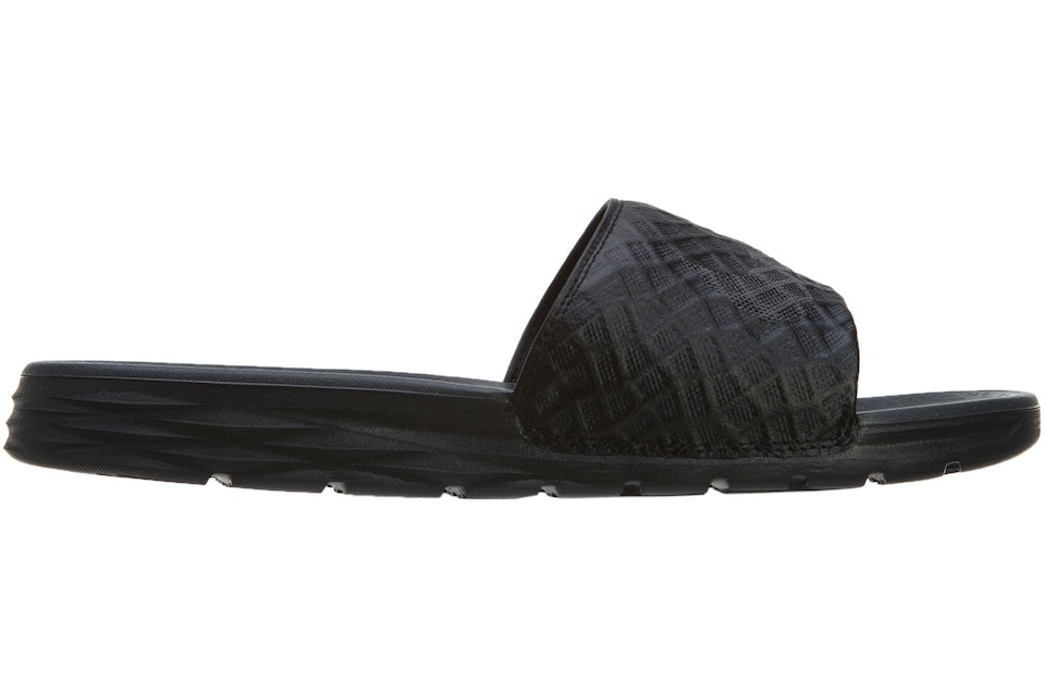 luto En particular Jajaja Nike Benassi Solarsoft Slide 2 Black Anthracite Men's - 705474-091 - US