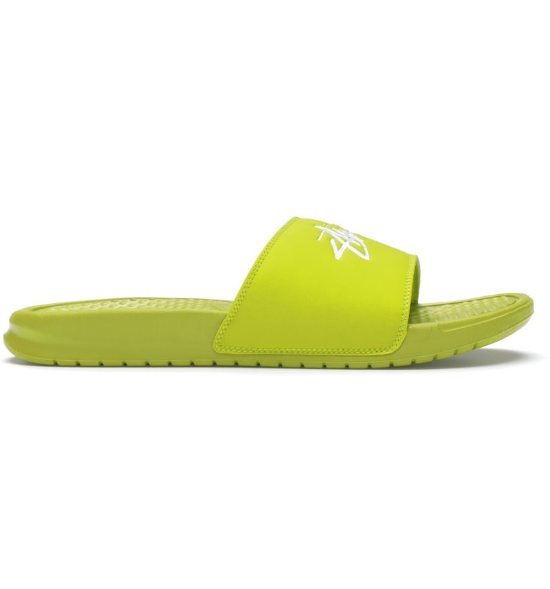 Nike Benassi Stussy Volt Men's - CW2787-300 - US Nike Benassi Stussy Volt Men's - CW2787-300 - US