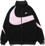 Nike Big Swoosh Reversible Boa Jacket (Asia Sizing) Hemp White Men's - FW22  - US