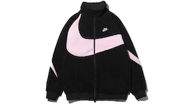 Nike Big Swoosh Reversible Boa Jacket (Asia Sizing) Hemp White