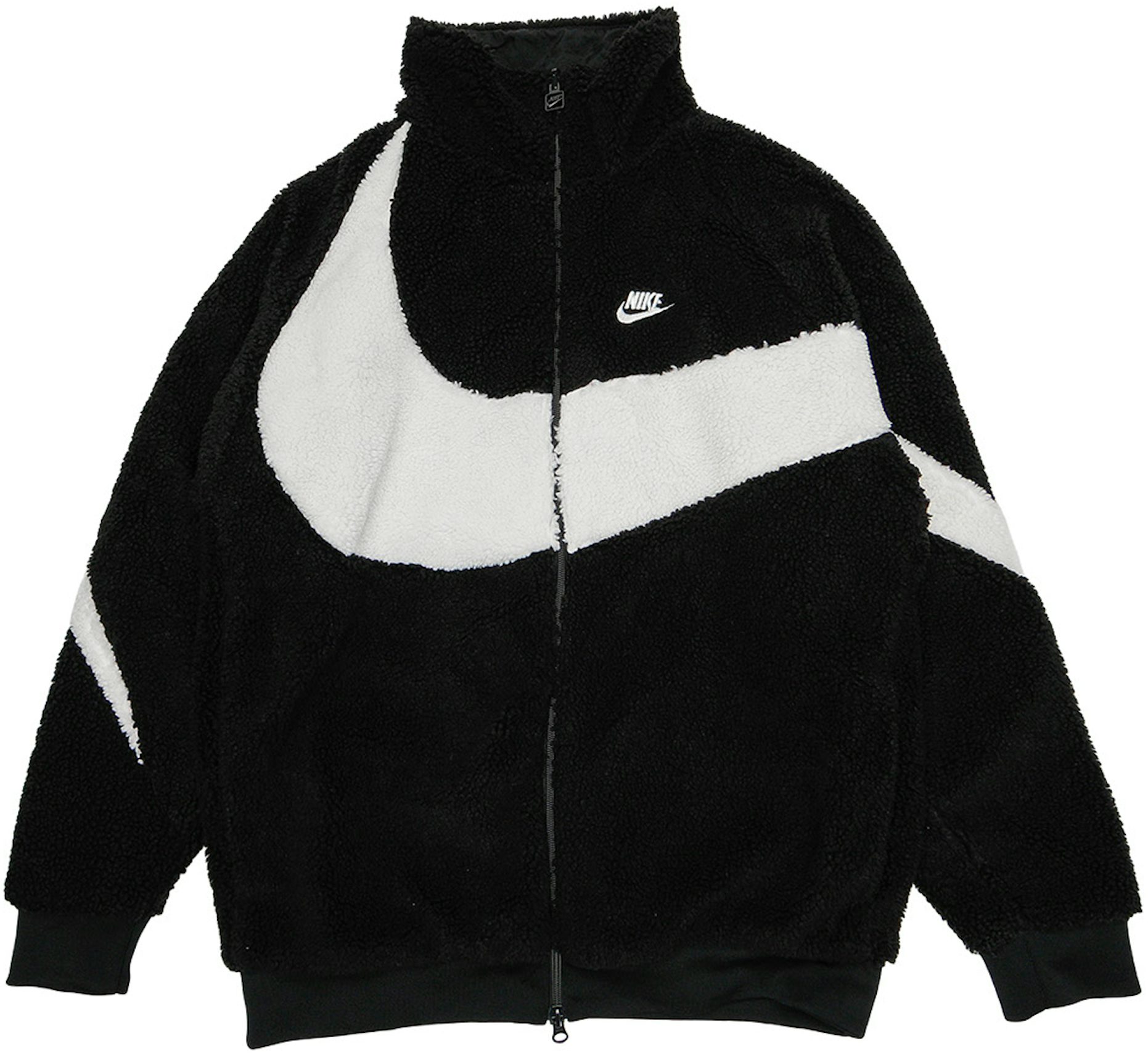 Nike Reversible Swoosh Full Zip Jacket Black/Anthracite/Anthracite