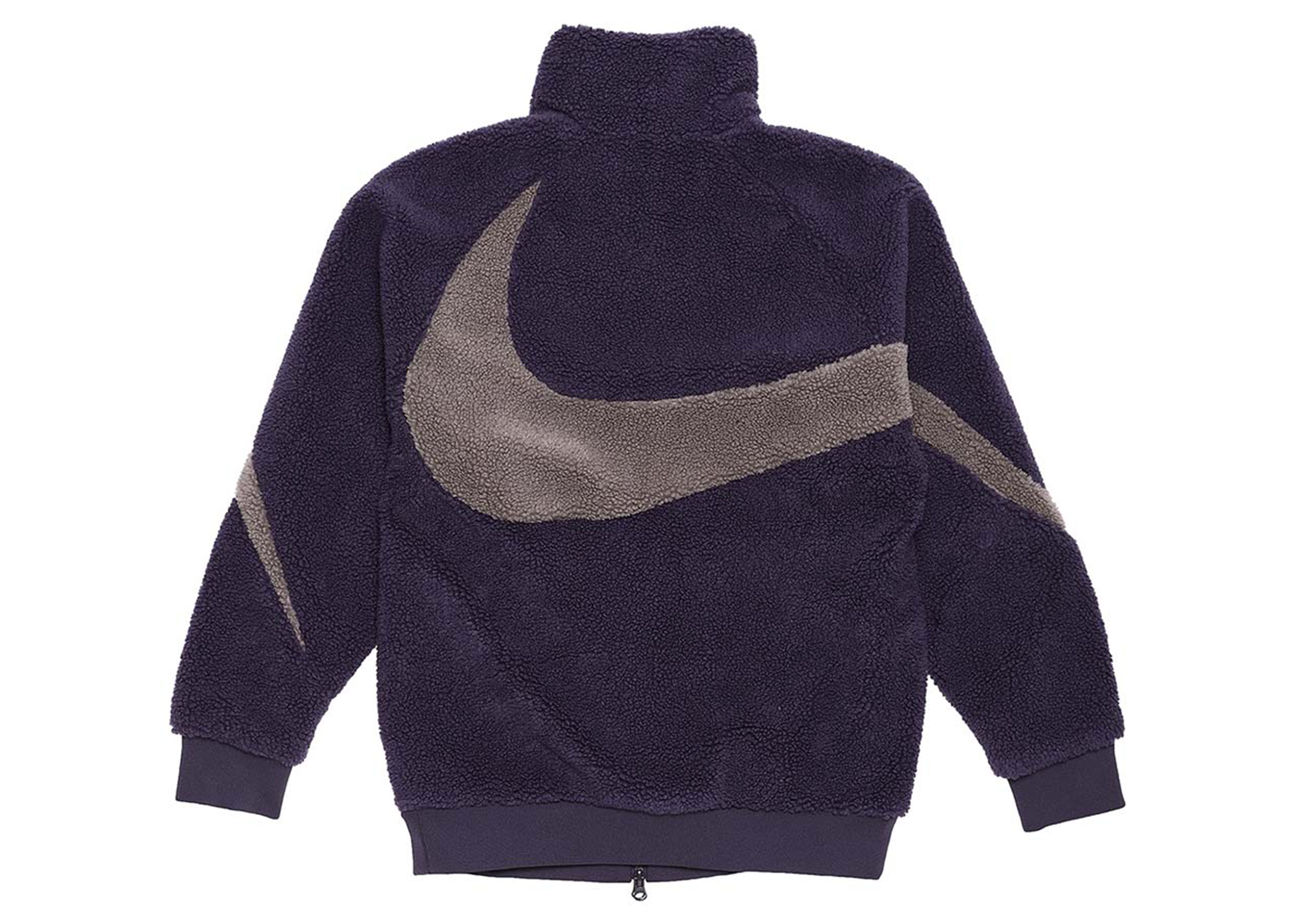 Nike big swoosh reversible boa jacket, UPP TILL 80% AV stor detaljhandel 