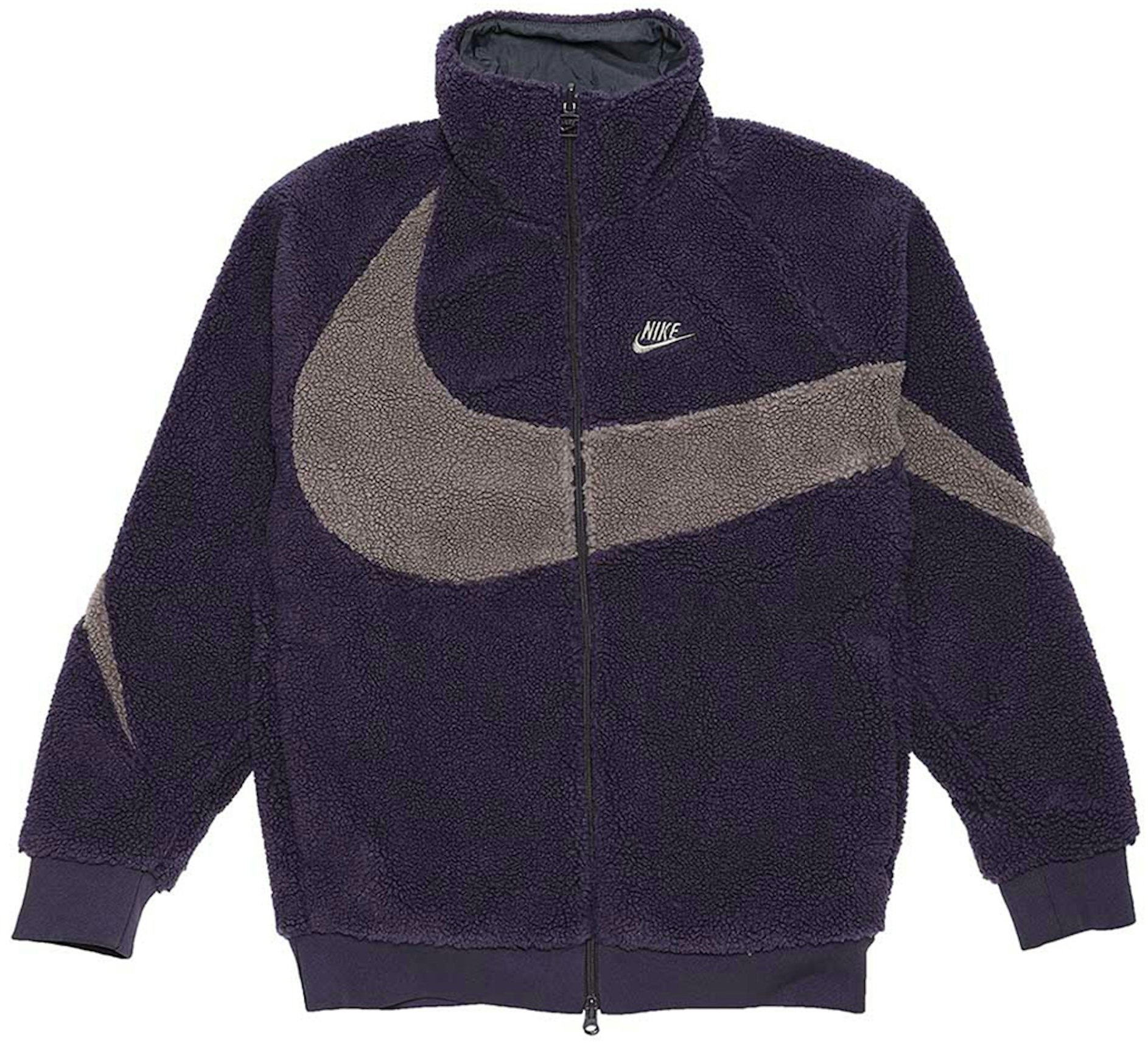 Nike Big Swoosh Reversible Boa Jacket Sizing) Cave Purple - SS22 Men's US