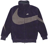 Nike Big Swoosh Reversible Boa Jacket Asia Sizing BQ6546-011 / 100