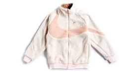 Nike Big Swoosh Reversible Boa Jacket (Asia Sizing) Light Soft Pink